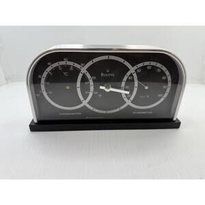 Vintage Bulova hygrometer thermometer Ardmore B2920